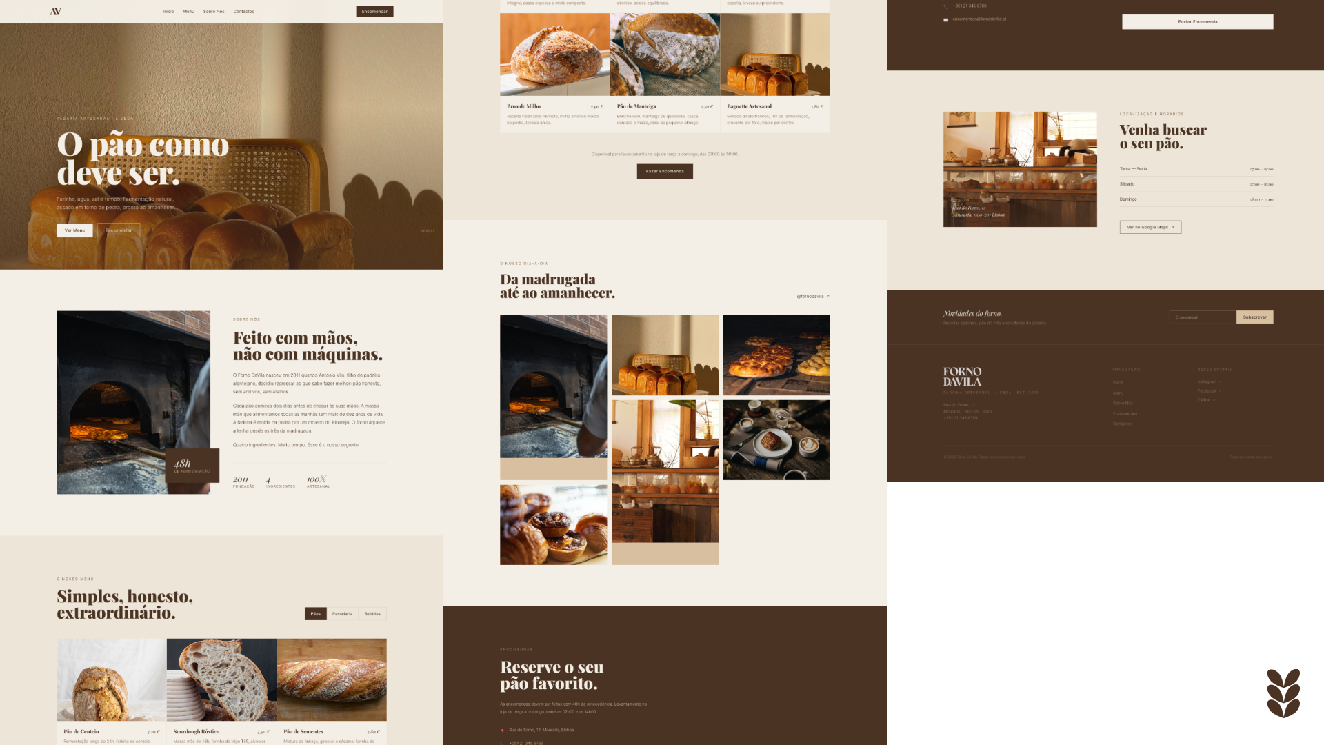 Forno DaVila Brand Identity — imagem 11